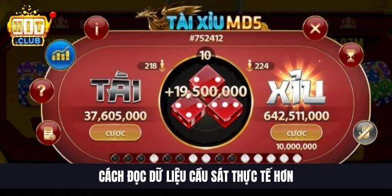 Tài Xỉu MD5 Hitclub | Giải Mã Phiên Cược, Theo Cầu Dễ Hiểu Cách đọc dữ liệu cầu sát thực tế hơn